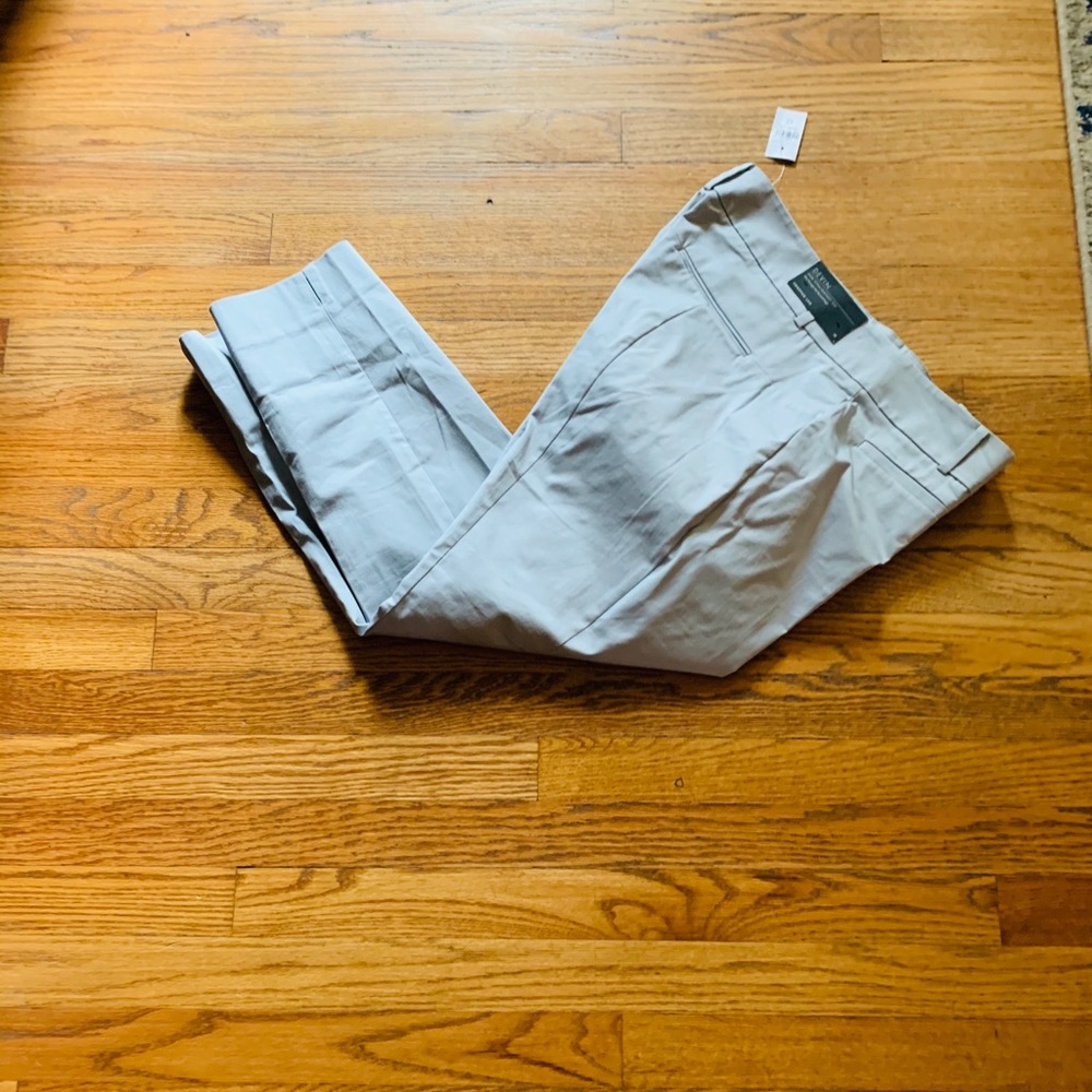 LOFT Devin Gray Cropped Pants